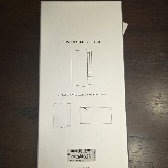 INC Leopard Print Clutch - Picture 2 of 3